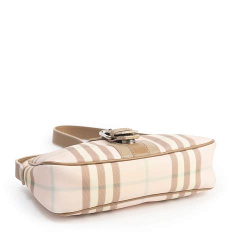 Burberry pink nova check bag